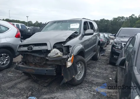 2005 Toyota Sequoia Sr5 V8 из США, поврежденный, VIN 5TDZT34A85S258788